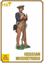 Hat Industrie 1:72 Scale American War Of Independence Hessian Musketeers - 8349