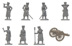 Hat Industrie 1:72 Scale 1808 Napoleonic Russian Artillery With (1/2 pud) 20lb Unicorn Gun - 8359