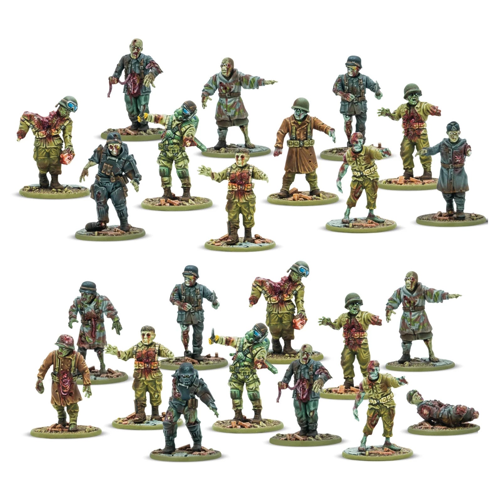 Warlord Games Konflikt 47 1:56 Scale Axis Totenrotte Starter Army Set - 452610009