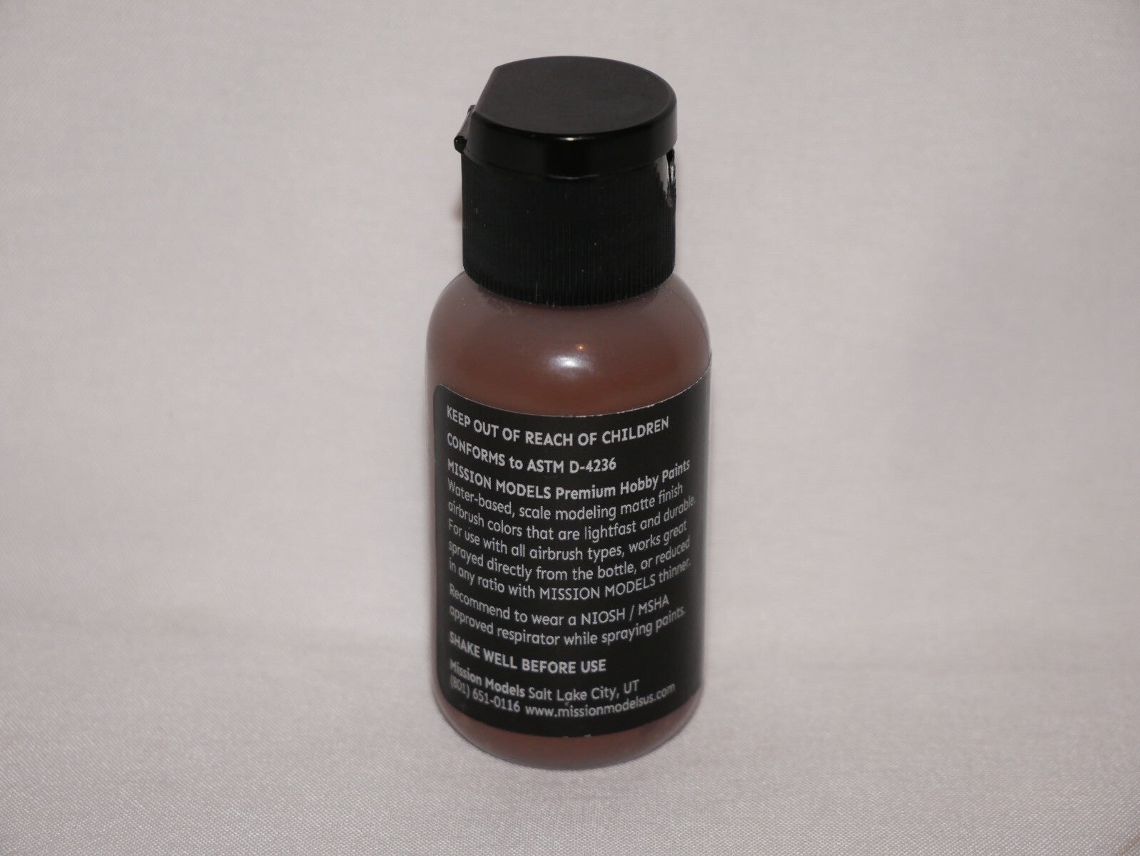 Mission Models Hobby Premium Paints Dark Rust 1 30ml / 1fl.oz Bottle (MMW - 001)