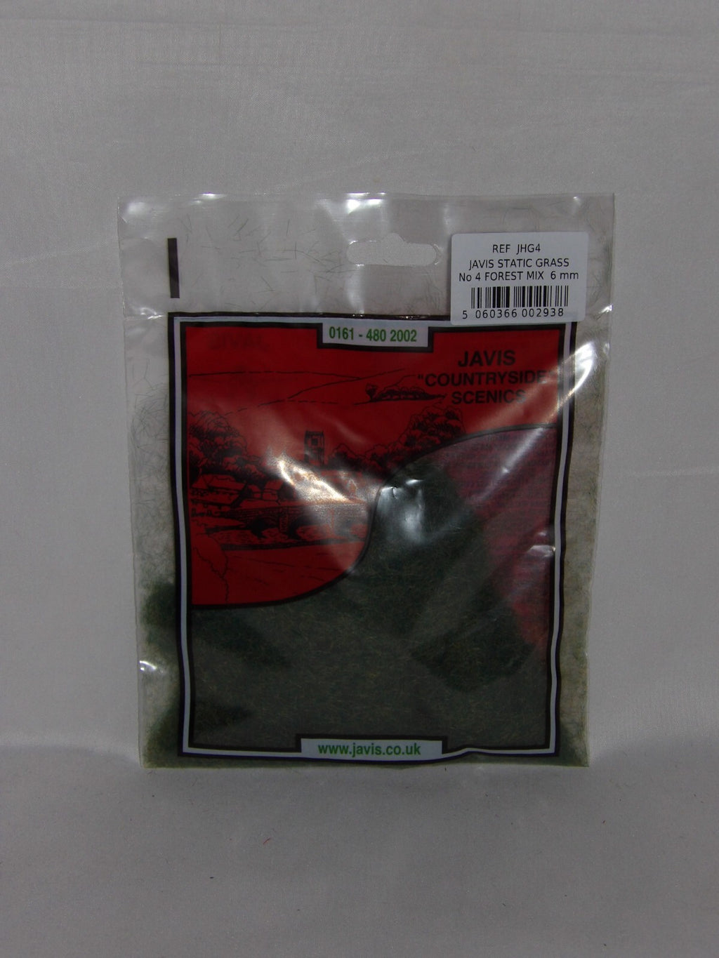 Javis "Countryside" Scenics Static Grass No 4 Forest Mix 6mm JHG4