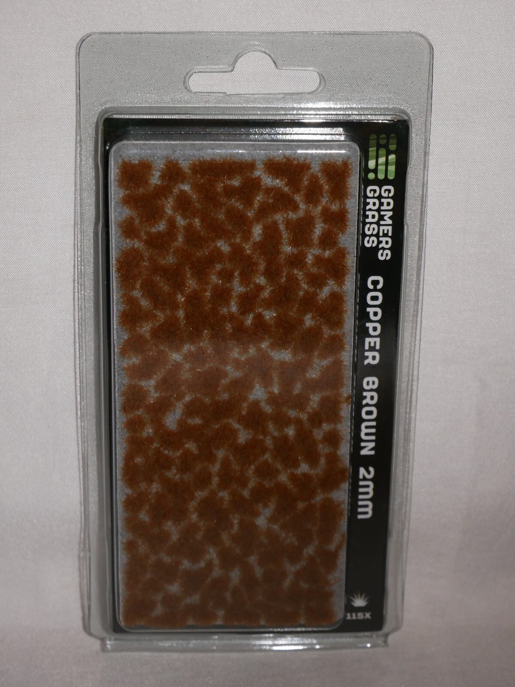 Gamers Grass Copper Brown 2mm Tufts For Wargaming Mini Bases 115 Per Pack GG2-CB
