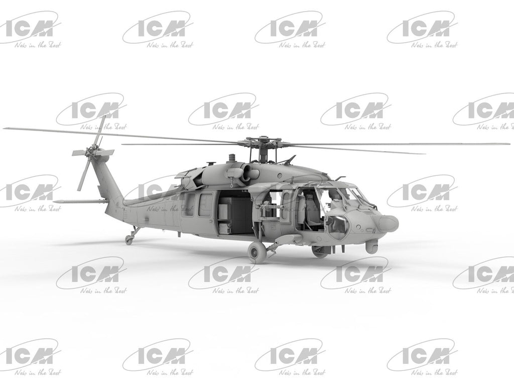 ICM 1:48 Scale Sikorsky MH-60L Black Hawk Down Operation Gothic Serpent - 48363