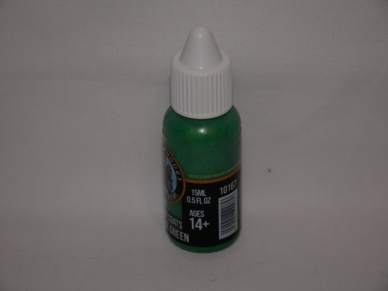 Duncan Rhodes Painting Academy Two Thin Coats Carapace Green 15ml Bottle - 10167