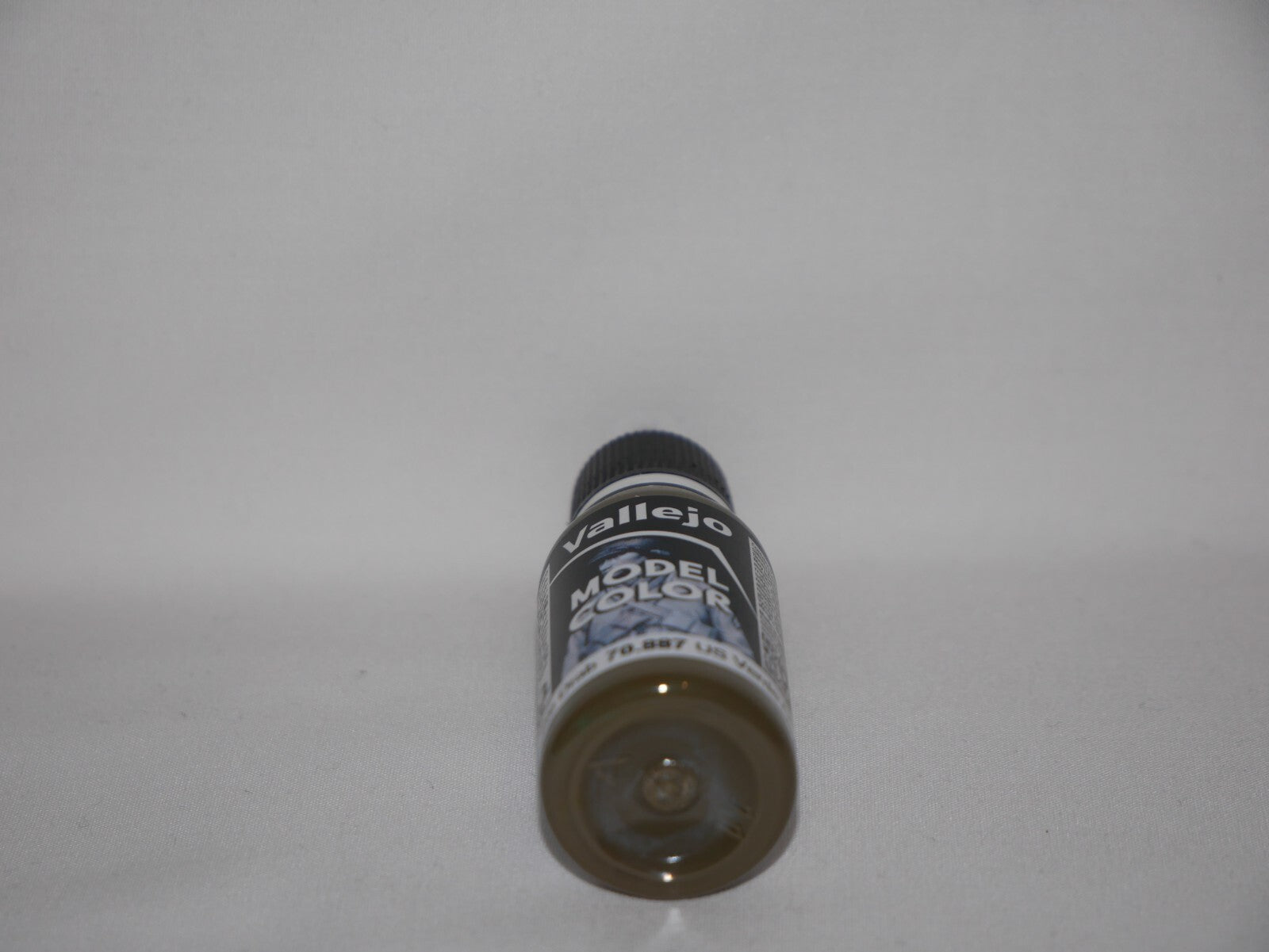 Vallejo Model Color US Olive Drab Acrylic 18ml/0.60 fl oz Dropper Bottle 70.887