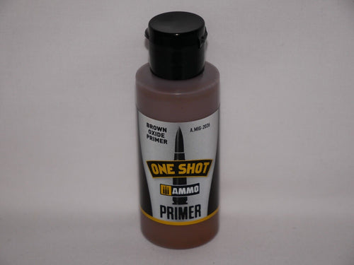 Ammo By Mig Jimenez One Shot Brown Oxide Self Level Sandable Primer - A.MIG-2026