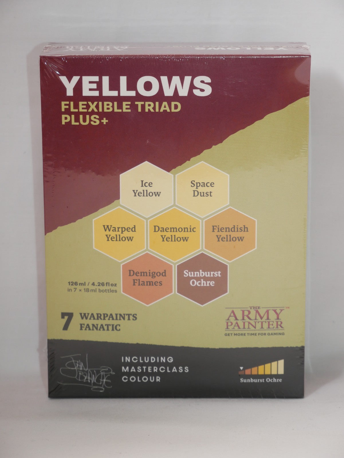 The Army Painter Warpaints Fanatic Flexible Triade Plus+ Yellows Set - WP8090