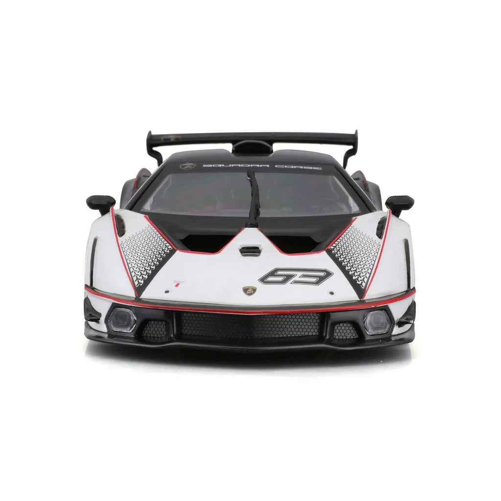 Burago 1:24 Scale Lamborghini Essenza SCV12 Track Only Sports Car - #18-28023