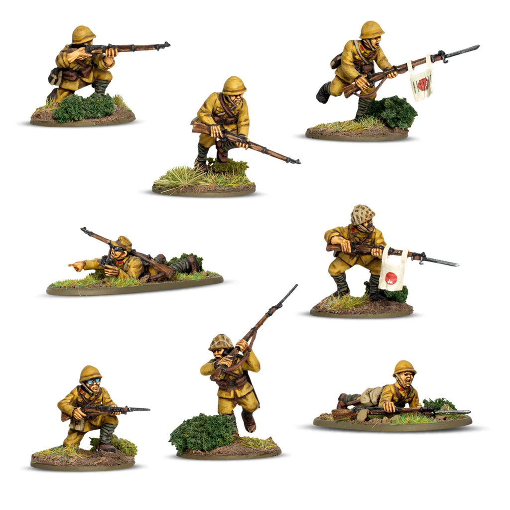 Warlord Games Bolt Action 1:56 Scale WWII Imperial Japanese Infantry - WGB-JI-02