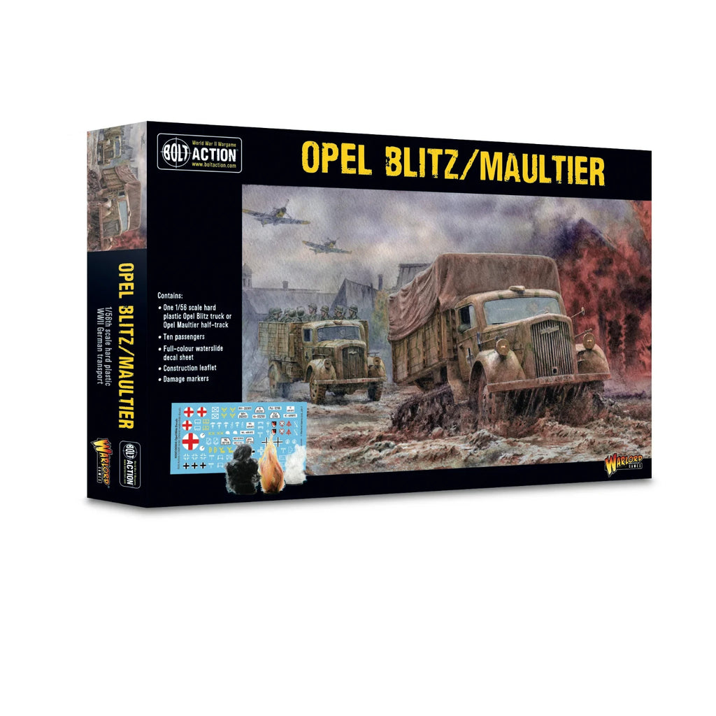 Warlord Games Bolt Action 1:56 Scale WWII German Opel Blitz/Maultier - 402012018