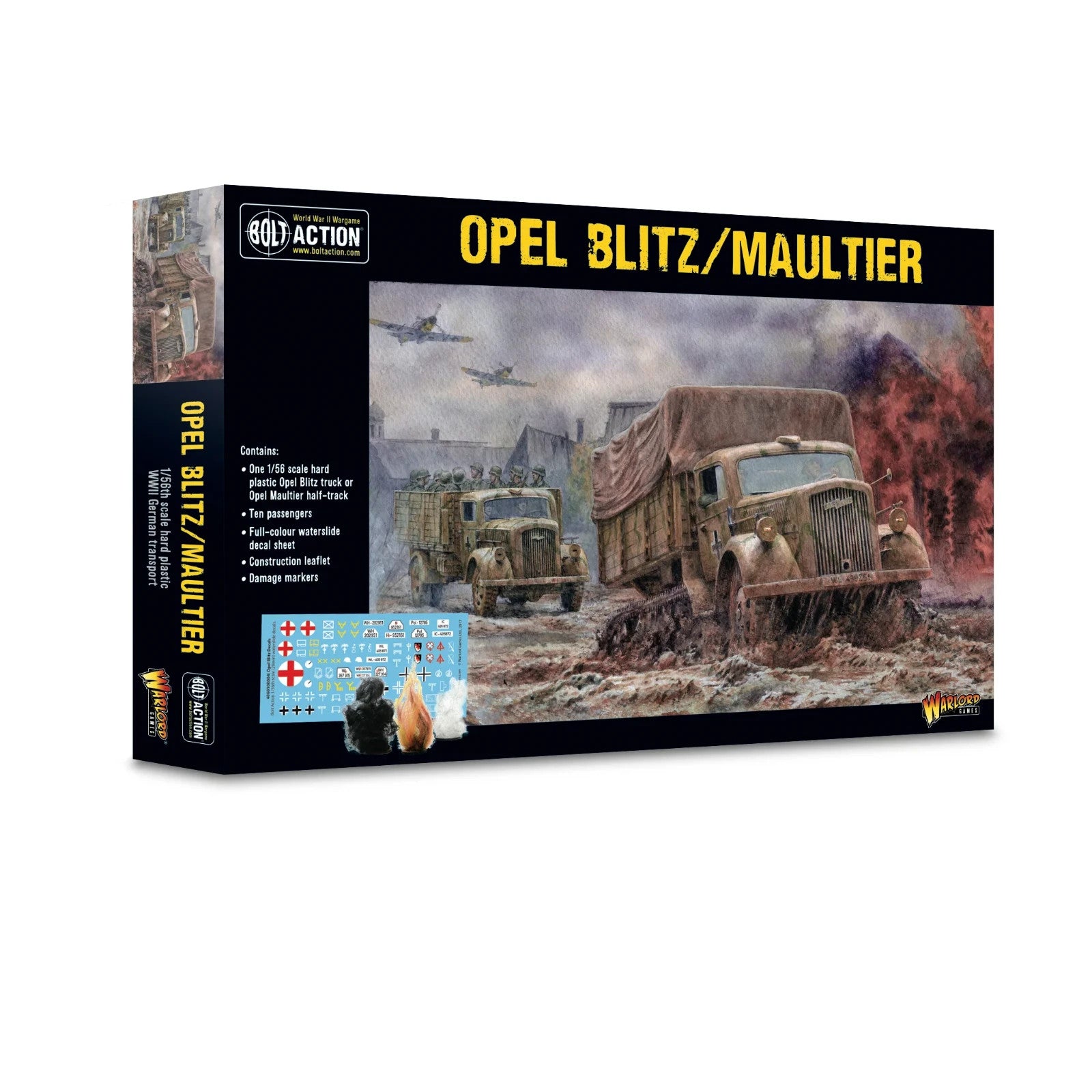 Warlord Games Bolt Action 1:56 Scale WWII German Opel Blitz/Maultier - 402012018
