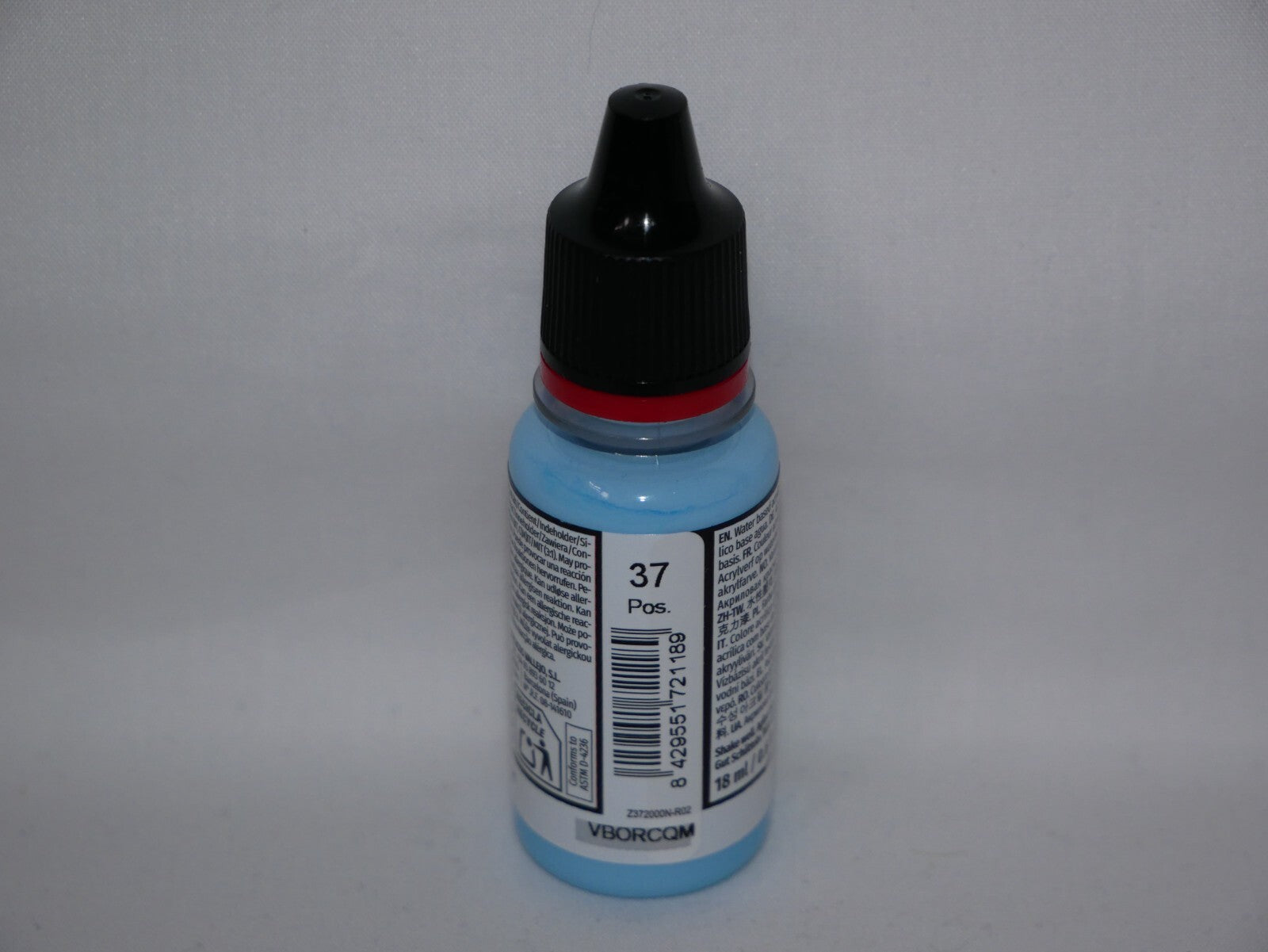 Vallejo Game Color Acrylics Sunrise Blue 18ml/0.6 fl oz Dropper Bottle - 72.118