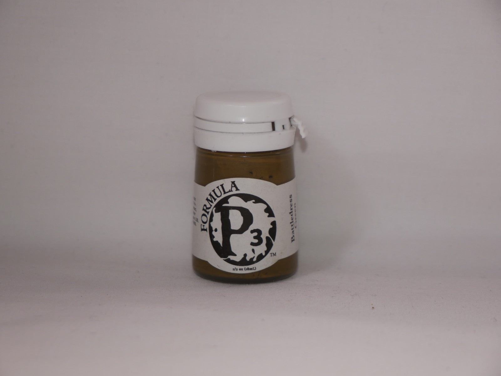 Formula P3 Acrylic Paint Range Battledress Green 18ml Flip Top Bottle PIP 93060