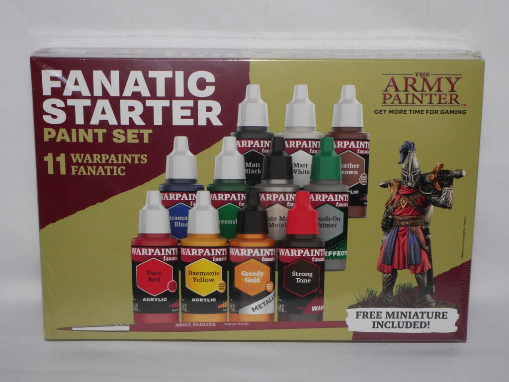 The Army Painter Warpaints Fanatic Range Starter Paint Set (11 Colours) - WP8066