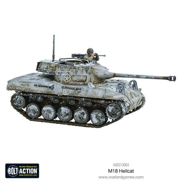 Warlord Games Bolt Action 1:56 Scale WW2 US M18 Hellcat Tank Destroyer 402013004