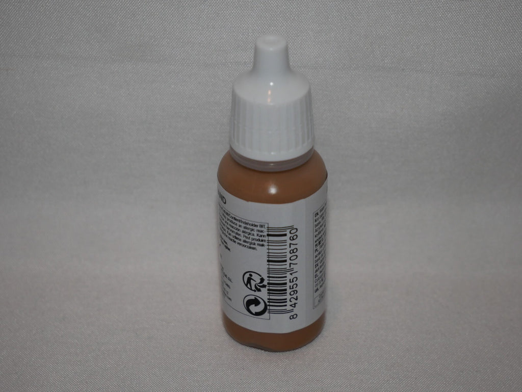 Vallejo Model Color Brown Sand Acrylic 17ml/0.57 fl oz Dropper Bottle - 70.876