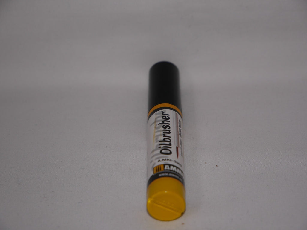 Ammo By Mig Jimenez Ammo Yellow Oilbrusher With Fine Brush Applicator A.MIG-3502