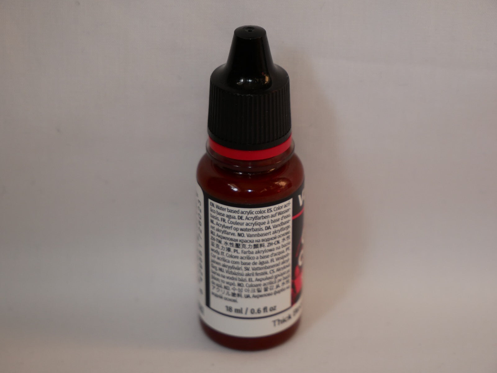 Vallejo Game Color Special FX Thick Blood 18ml/0.6 fl oz Dropper Bottle - 72.602