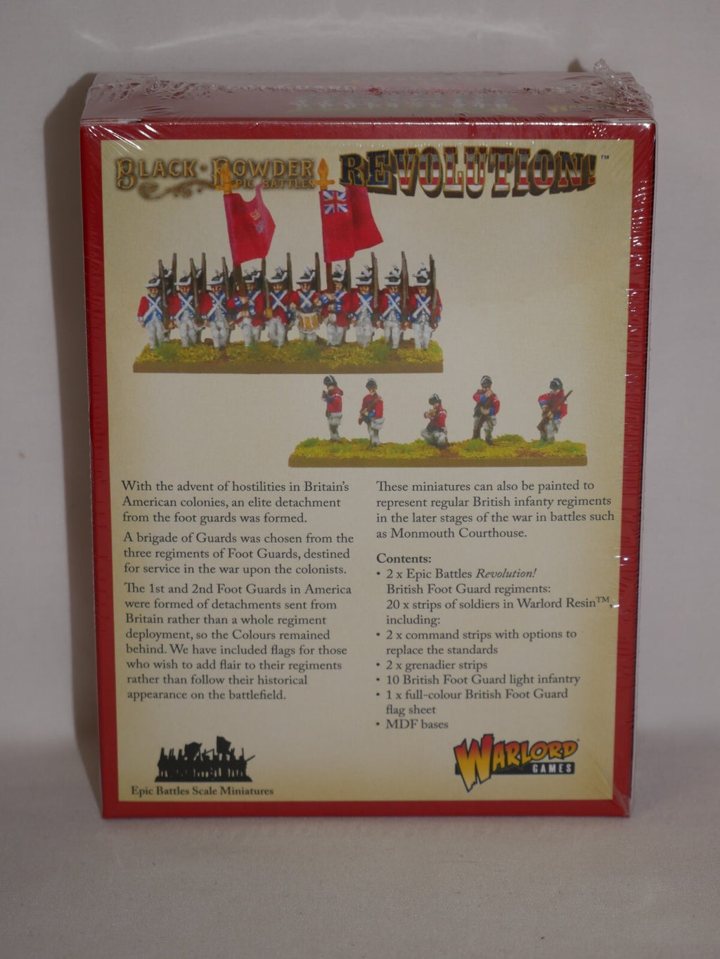 Black Powder Epic Battles Revolution 15mm Scale British Foot Guard - (313213401)