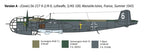 Italeri 1:72 Scale Dornier Do 217 K-1/K-2 Bomber With Fritz-X Guided Bombs - 1488