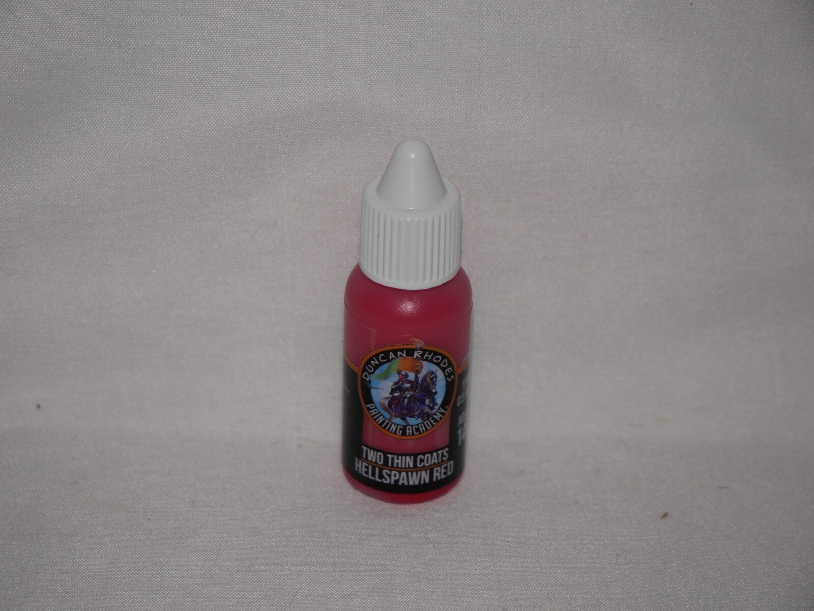 Duncan Rhodes Painting Academy 'Two Thin Coats' Hellspawn Red 15ml Bottle 10100