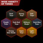 The Army Painter Warpaints Fanatic Range Washes Paint Set (10 Colours) - WP8068