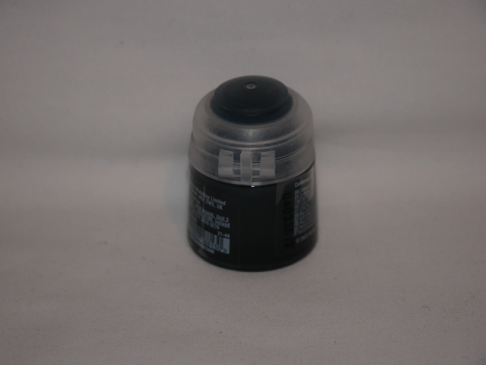Games Workshop Citadel Colour Base Corvus Black Acrylic 12ml Paint Pot - (21-44)