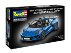 Revell 1:25 Scale Chevrolet Corvette C8 Cabriolet Sports Car Skill Level 3 07750