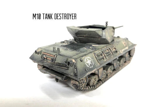 Rubicon Models 1:56 WWII US M10 Wolverine & M36 Jackson Tank Destroyer - 280029