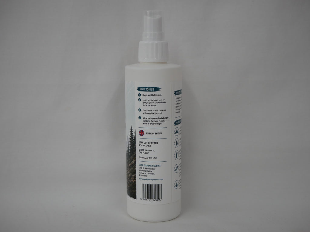 Geek Gaming Scenics Acrylic Matt Scene Sealant Spray 250ml Bottle - GGS-SEALANT250