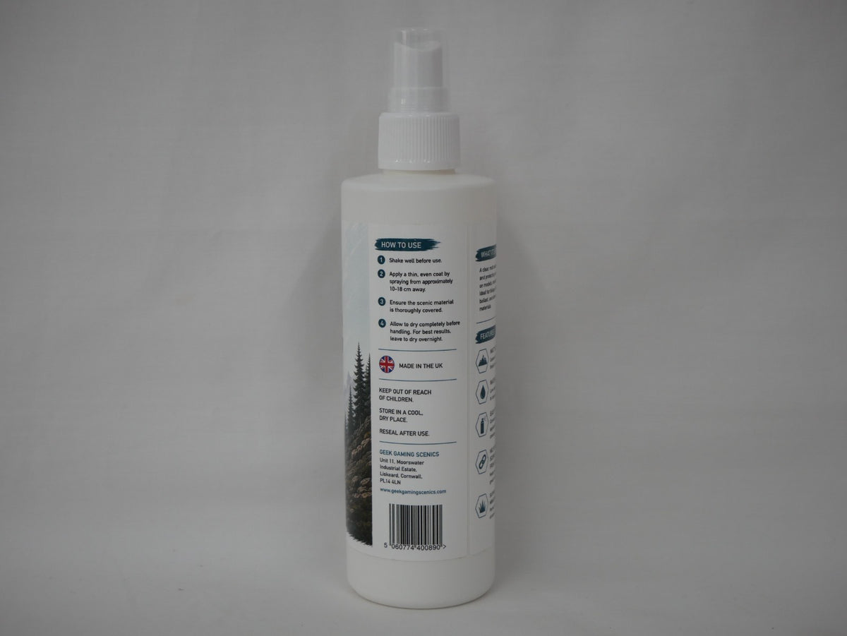Geek Gaming Scenics Acrylic Matt Scene Sealant Spray 250ml Bottle - GGS-SEALANT250