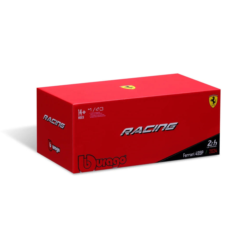 Burago 1:43 Ferrari Racing 499P Le Mans Hypercar 2024 AF Corse No.50 - #18-36316