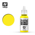 Vallejo Model Color Lemon Yellow Acrylic 17ml/0.57 fl oz Dropper Bottle - 70.952