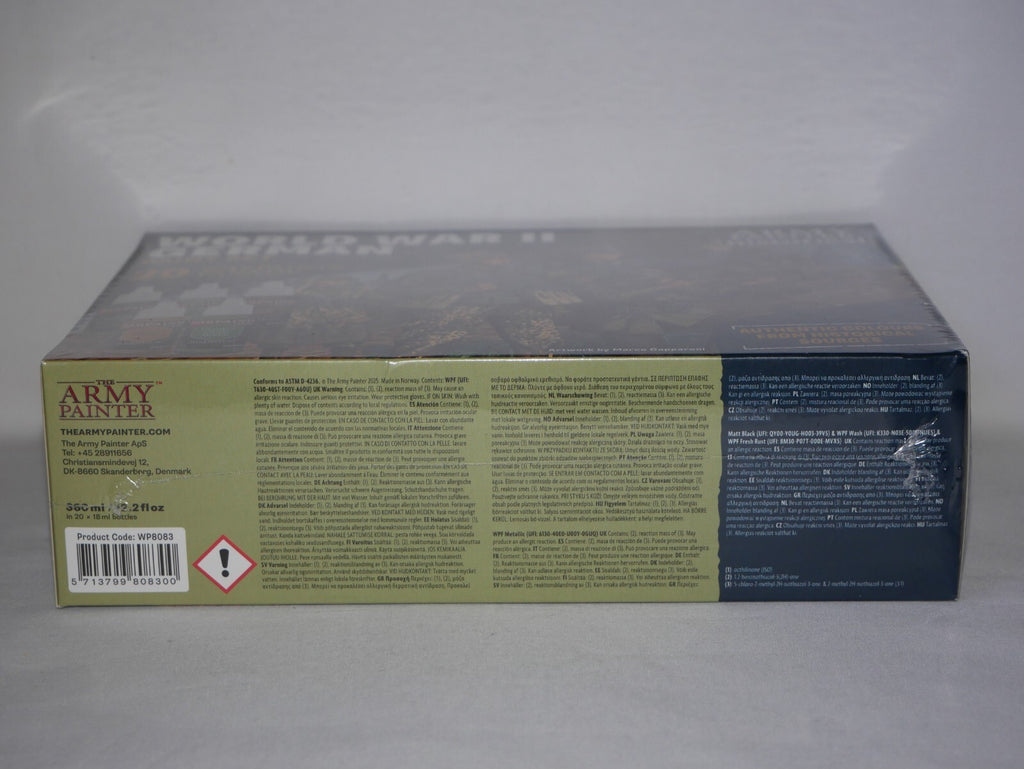 The Army Painter Historical World War II German Paint Set (20 Colours) - WP8083