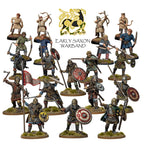 Victrix 1:56 (28mm) Scale Hard Plastic Early Saxon Warriors Warband - VXWB002