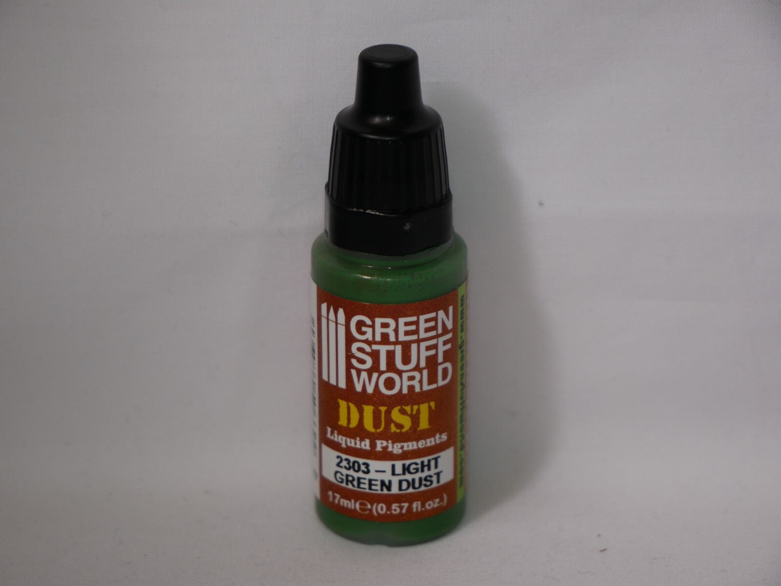 Green Stuff World Liquid Dust Pigments Paint Range Light Green Dust 17ml - 2303