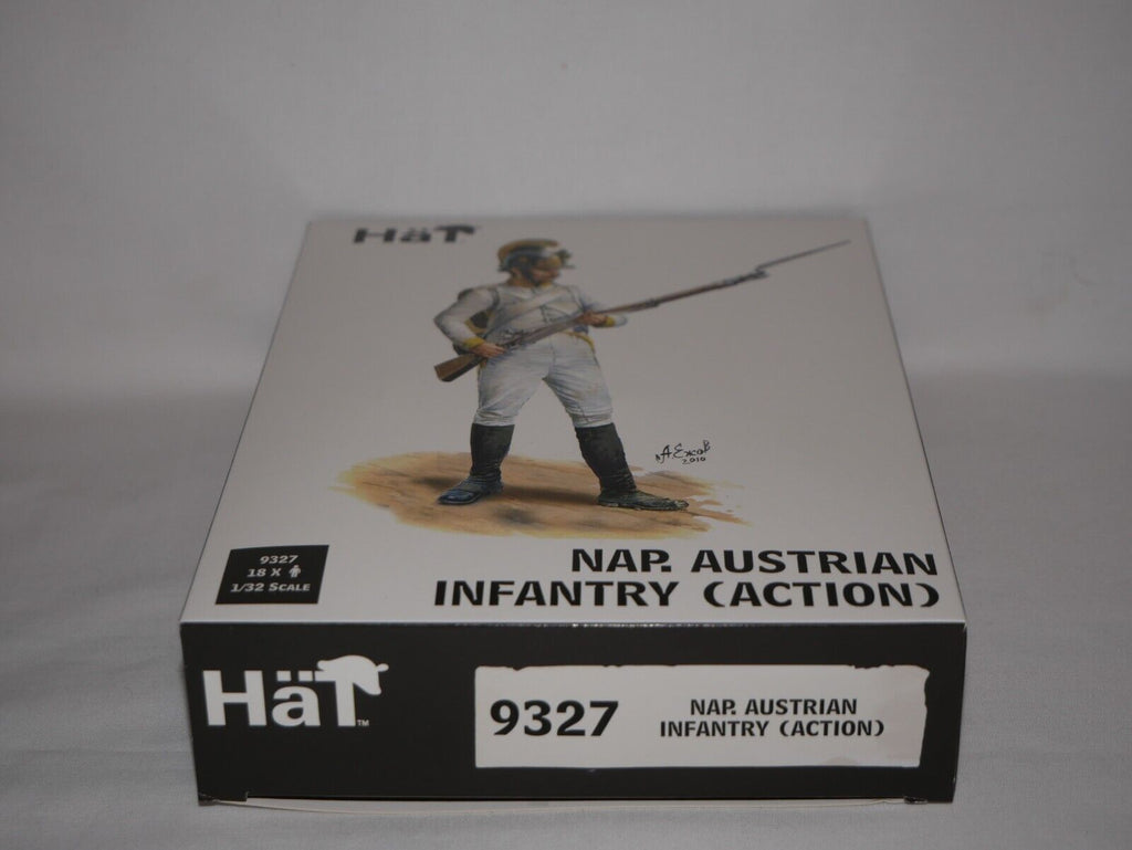 Hat Industrie 1:32 Scale Napoleonic Austrian Infantry (Action) Miniatures - 9327