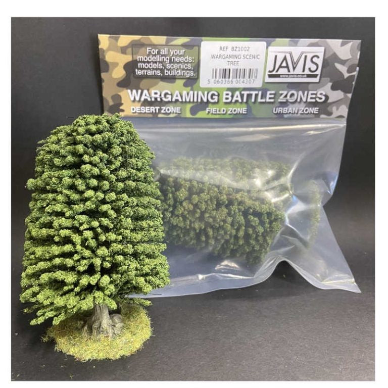 Javis Manufacturing Limited Wargaming Diorama Scenic Single Tree Pack - BZ1002