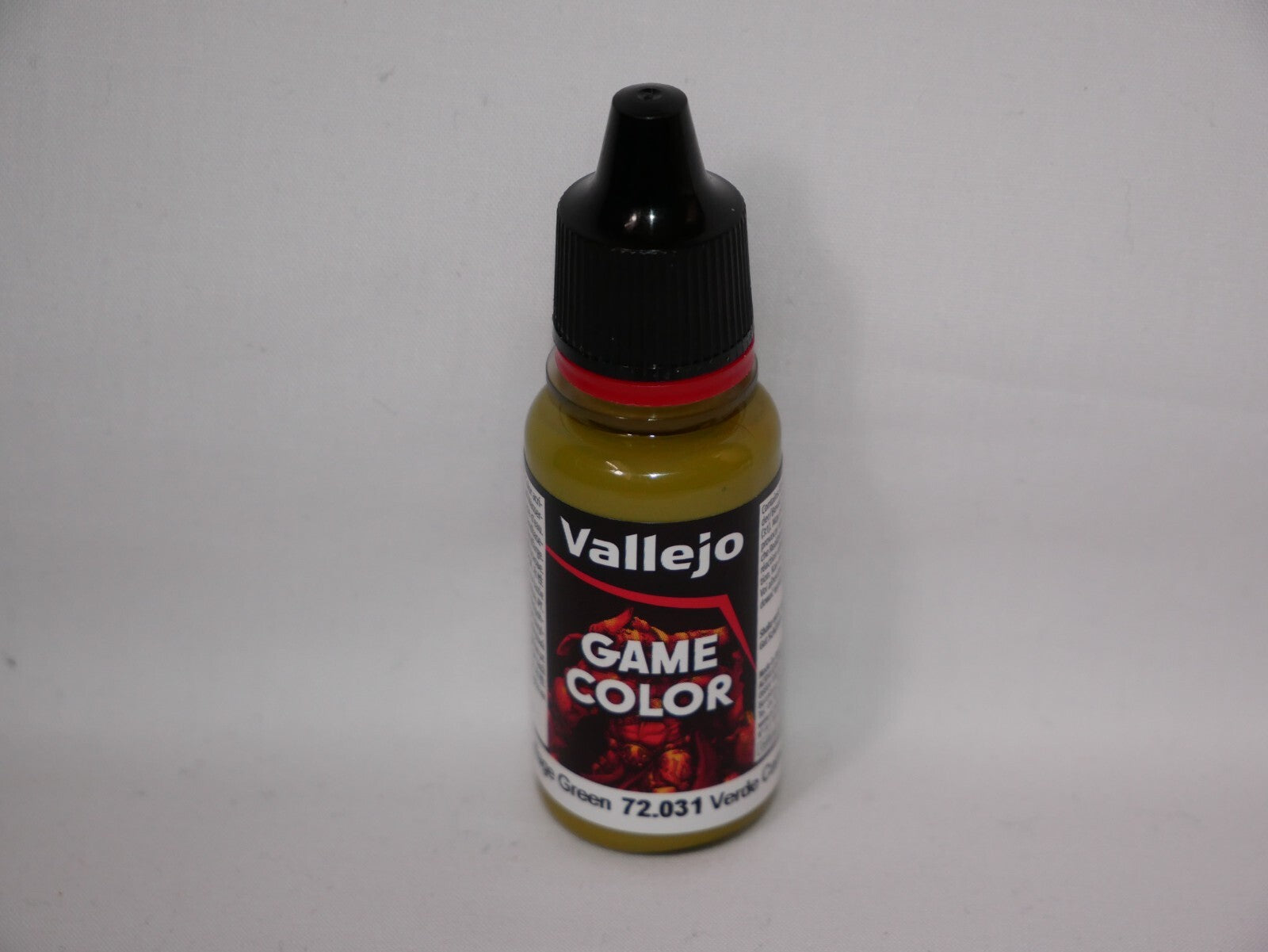Vallejo Game Color Acrylic Camouflage Green 18ml/0.6 fl oz Dropper Bottle 72.031