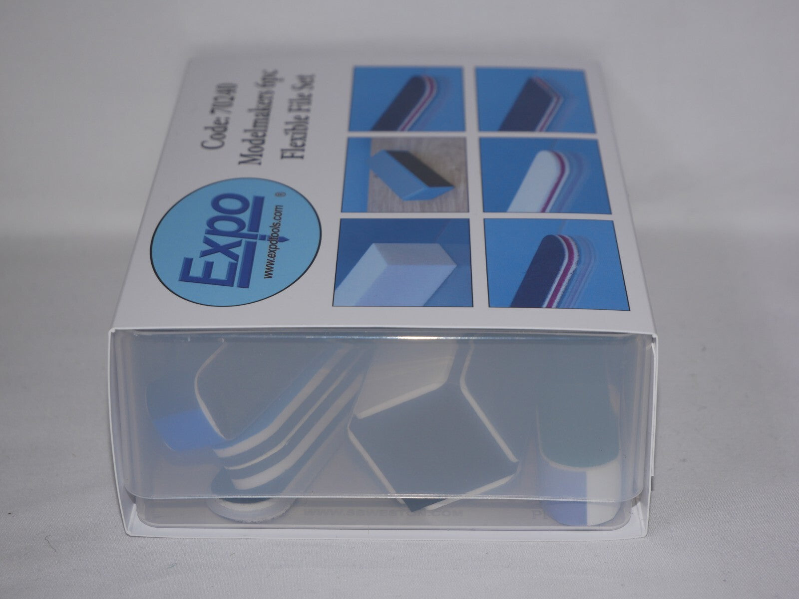 Expo Tools Scale Hobby Modelmakers (6 Piece) Flexible Sanding File Set - 70240