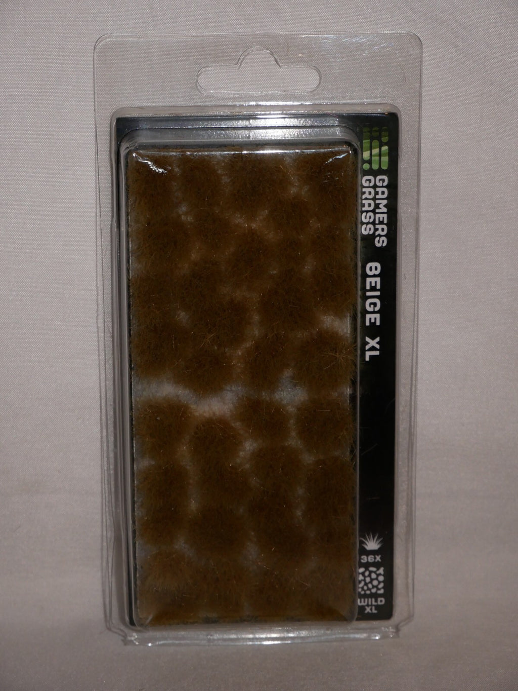 Gamers Grass Wild Beige XL 12mm Tufts For Wargaming Bases (36) Per Pack GG12-BE
