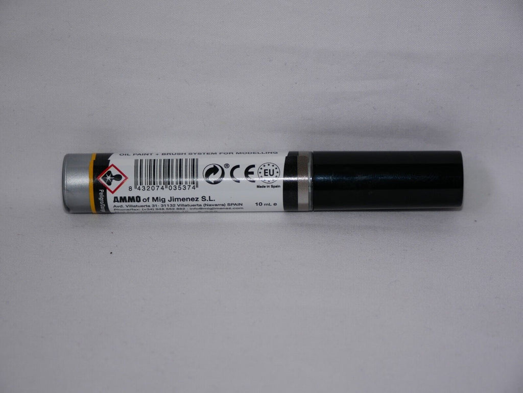 Ammo By Mig Jimenez Aluminium Oilbrusher With Fine Brush Applicator - A.MIG-3537