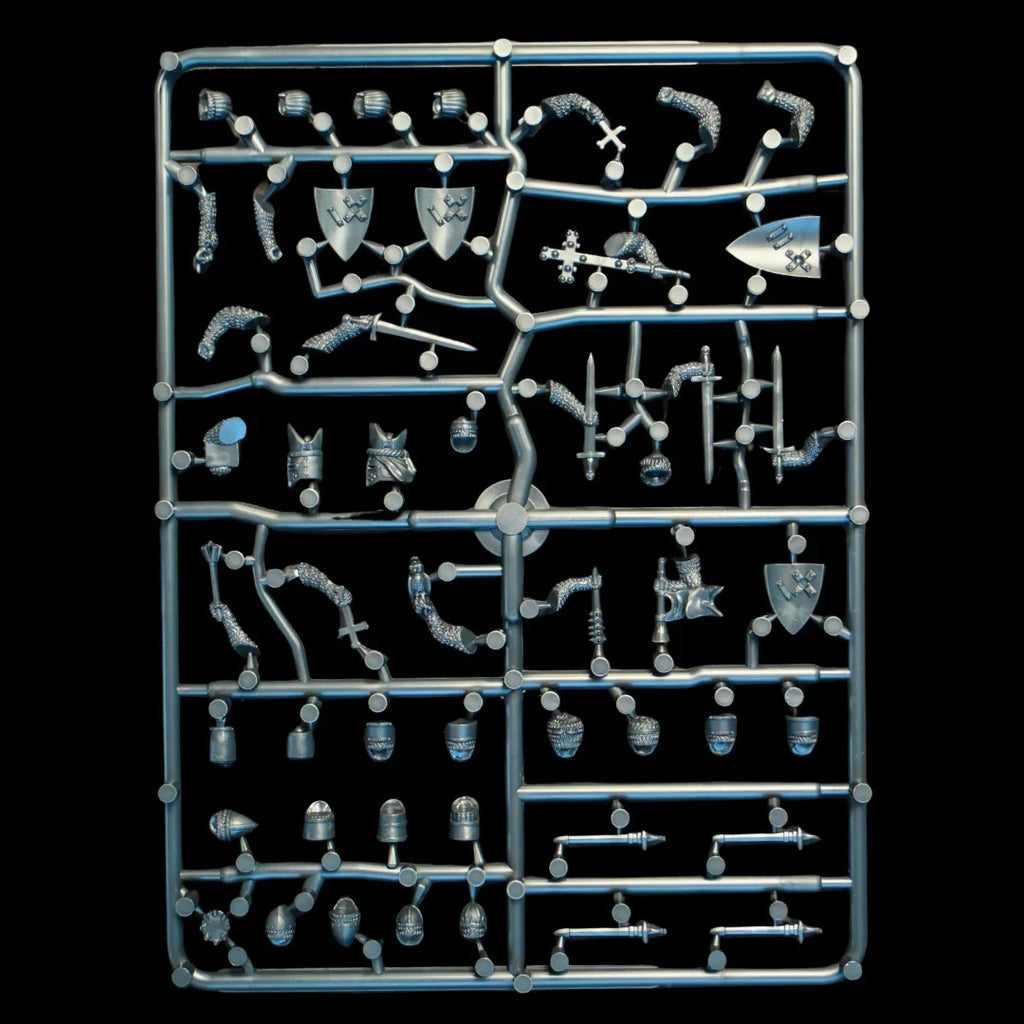 Wargames Atlantic The Barons' War 28mm Mounted Knight Command 1150-1320 - WAAAC011
