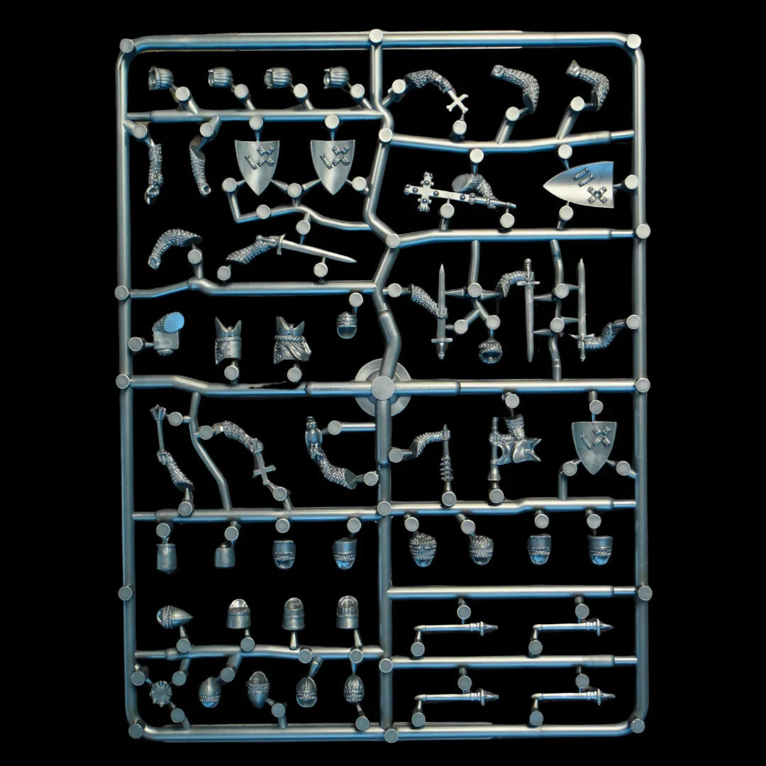 Wargames Atlantic The Barons' War 28mm Mounted Knight Command 1150-1320 - WAAAC011