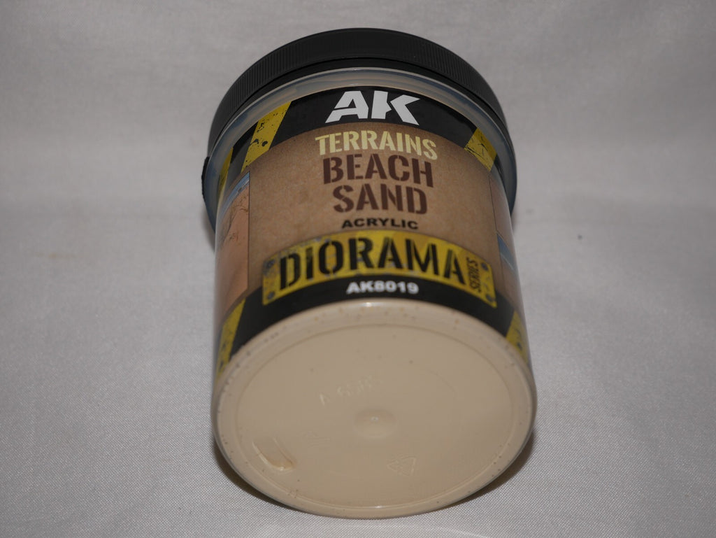 AK Interactive Diorama Terrains Beach Sand Acrylic 250ml Tub - AK8019
