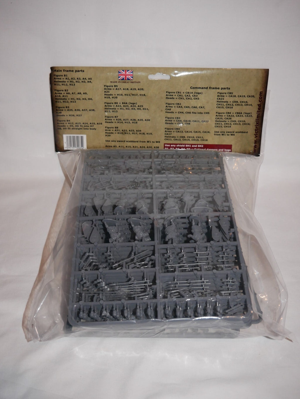 Victrix Warriors Of The Dark Ages 28mm Plastic Norman Infantry Models - VXDA004