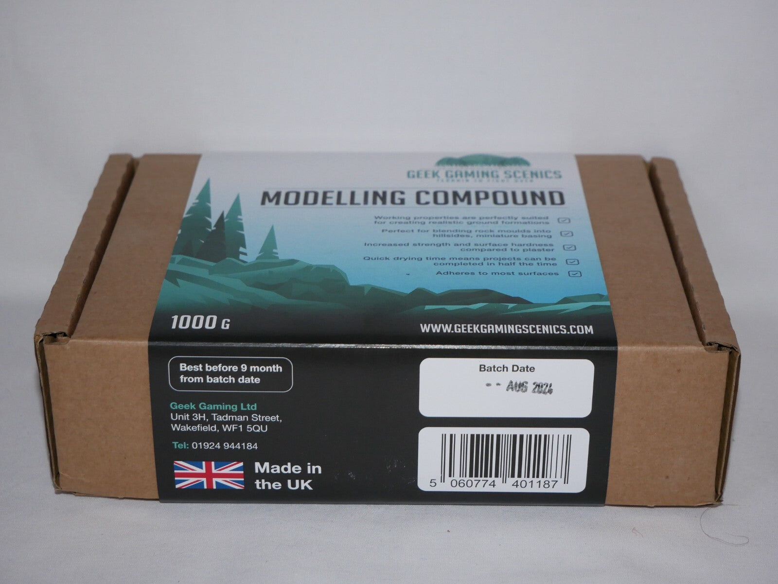 Geek Gaming Scenics Terrain To Fight Over 1KG Large Modelling Compound Material