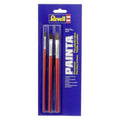 Revell Paint Painta Flatbrush 3 Piece Brush Set (Assorted Sizes 2 - 10) - 29610