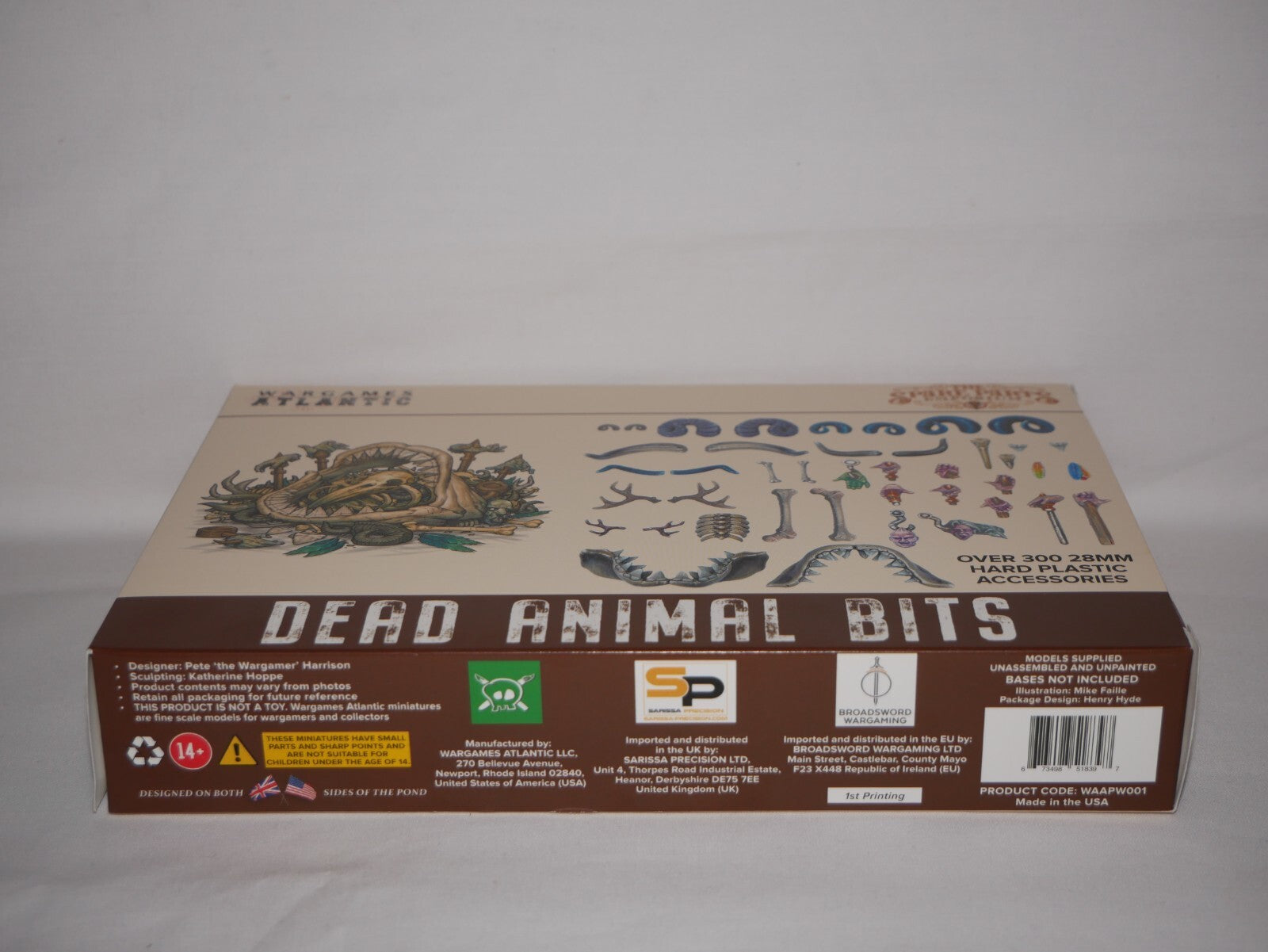 Wargames Atlantic The Spare Parts Emporium 28mm Dead Animal Bits - WAAPW001