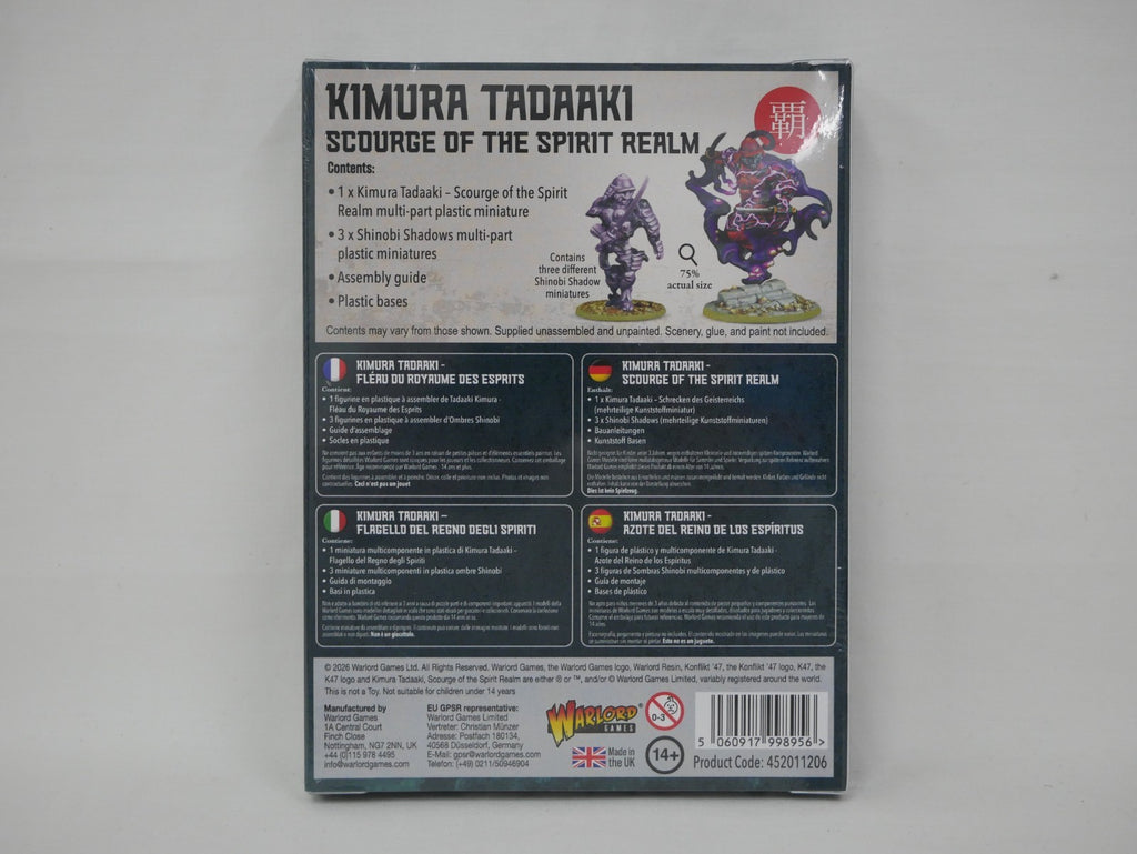 Warlord Games Konflikt 47 Kimura Tadaaki Scourge of the Spirit Realm - 452011206